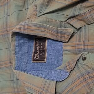 EUC Mens WRANGLER RETRO Shirt, M